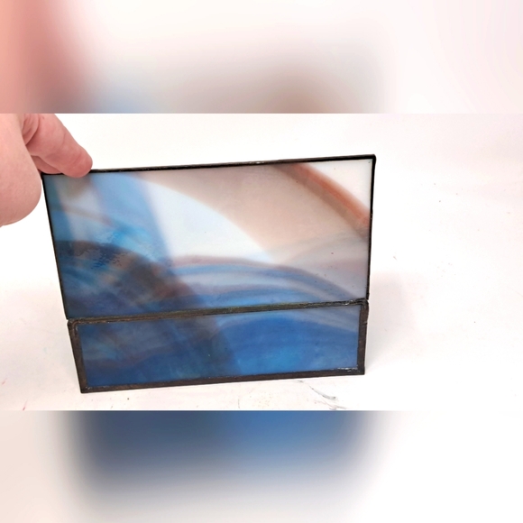 Stained Glass Jewlery Box/Trinket Box - Picture 5 of 7